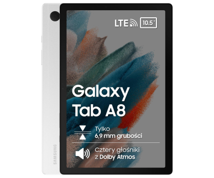 Tablet Samsung Galaxy Tab A8 X205 LTE 4/64GB srebrny